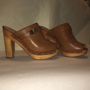 Coach Jodi open toe mules